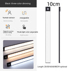 Smart Infrared Sensor Lamp Wireless Magnetic Long Cabinet Light With Rechargeable Hallway Wardrobe Gronata