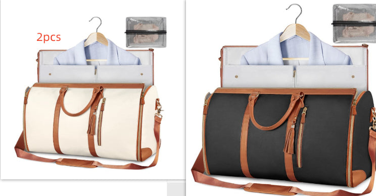 Large Capacity Travel Duffle Bag Women's Handbag Folding Suit Bag Waterproof Clothes Totes Gronata