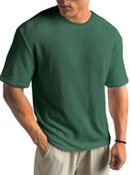 Casual Versatile Solid Color Men's Summer T-shirt Gronata