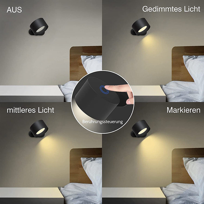 USB Rechargeable Wall Lamp LED Gronata