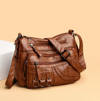 Women's Fashion Casual Soft Leather Bag Gronata