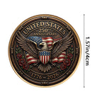 3D Embossed 250th Anniversary Commemorative Coin Gronata