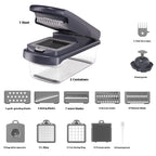 Household Multi-function Vegetable Chopper Kitchen 15-in-one Gronata