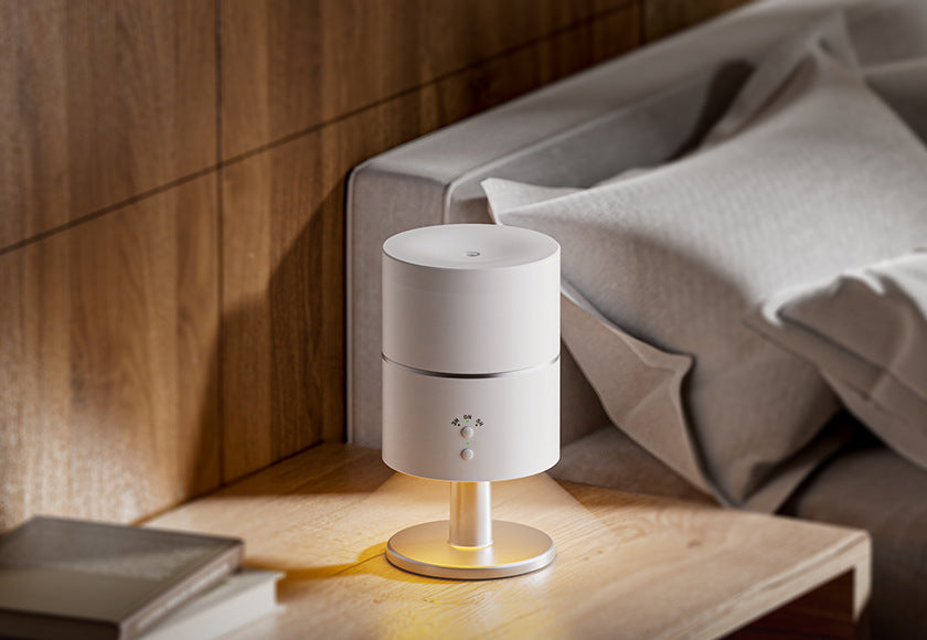 Desk Lamp Silent Bedroom Night Light Humidifier Gronata