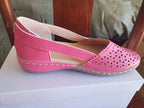 Round Toe Wedge Cross-border Large Size Flat Bottom Women's Sandals Gronata