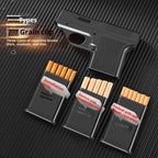 Gun-type Windproof Gas Lighters Cigarette Case Gronata