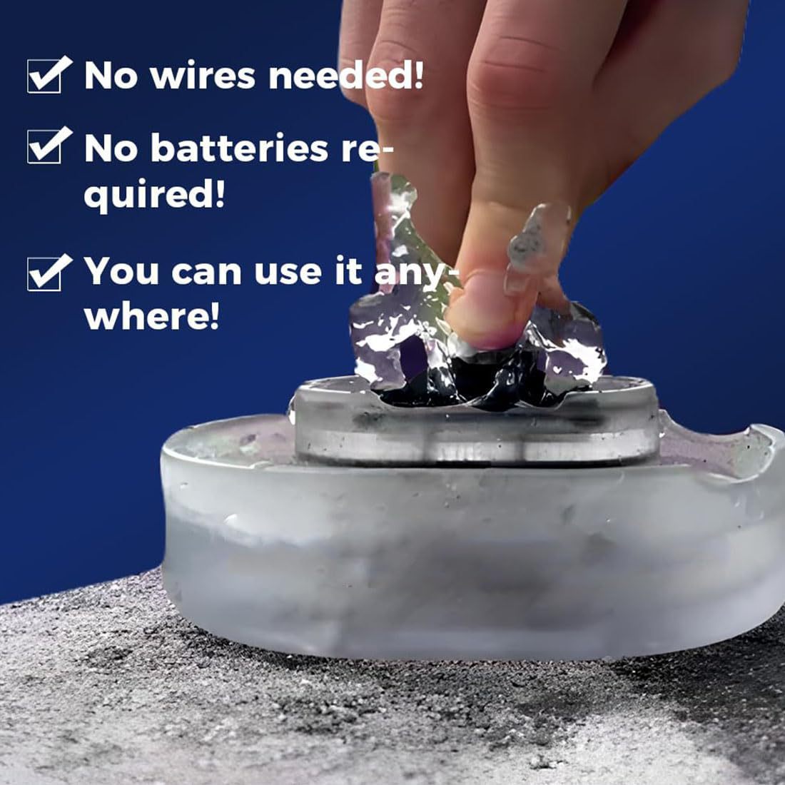 Shaver Flusher Can Be Cleaned Without Electricity Gronata