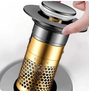 Wash Basin Drain Cap Filter Washbasin Sink Drainer Deodorant Mesh Basin Universal Gronata