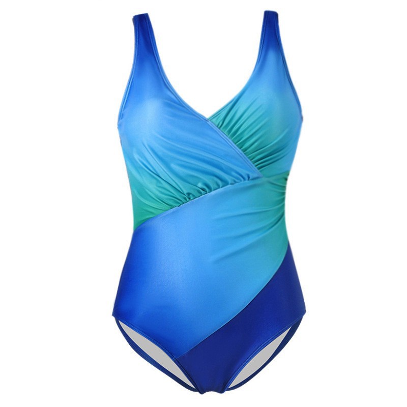 One Piece Swimsuit Bikini Covering Belly Thin Gronata