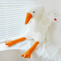Cute Big White Geese Pillow Plush Toy Gronata
