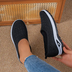Women's Flyknit Breathable Mesh Casual Shoes Gronata