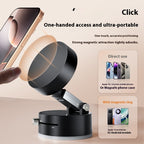 Foldable Magnetic Vacuum Car Phone Holder Foldable Suction Cup With Suction Cup Hands-Free Navigation For Smart Phone Gronata