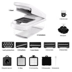 Household Multi-function Vegetable Chopper Kitchen 15-in-one Gronata