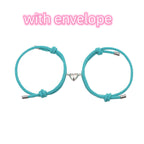 Simple Nylon Love Magnetic Bracelet Gronata