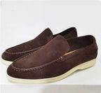 Men's Loafers Summer Casual Frost Flat Shoes Slip-on Driving Shoes Gronata