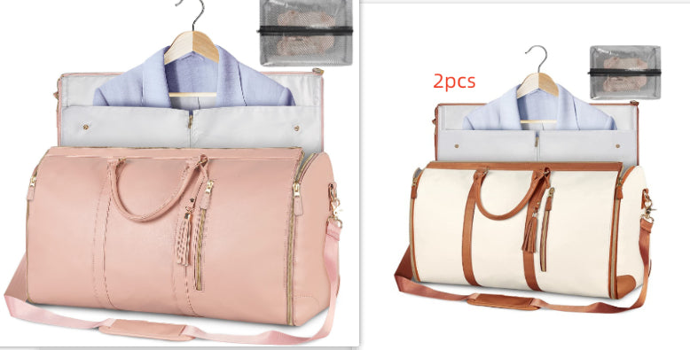 Large Capacity Travel Duffle Bag Women's Handbag Folding Suit Bag Waterproof Clothes Totes Gronata