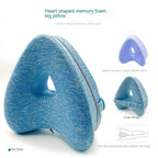 Heart-shaped Memory Foam Leg Pillow Contour Legacy Leg Pillow Gronata
