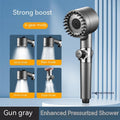 The Third Gear Adjustable Strong Supercharged Shower Head Household Bath Shower Hose Shower Head Gronata