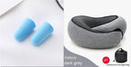 Travel Neck Pillow Non-Deformed Airplane Pillow Travel Neck Cushion Durable U-Shaped Travel Memory Cotton Nap Neck Pillow Gronata