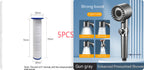 The Third Gear Adjustable Strong Supercharged Shower Head Household Bath Shower Hose Shower Head Gronata