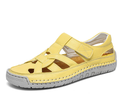 New Roman-style Flat Woven Soft-soled Lightweight Gronata