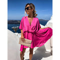 Satin Loose Dress Casual Vacation Gronata