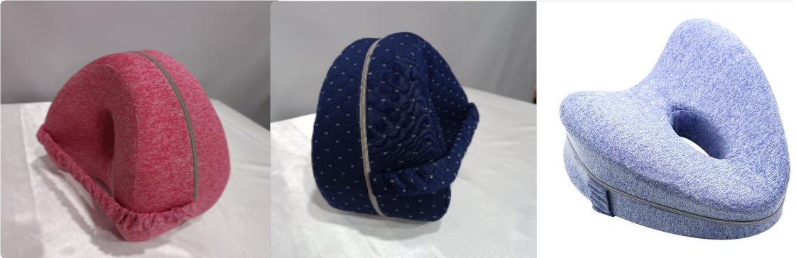 Heart-shaped Memory Foam Leg Pillow Contour Legacy Leg Pillow Gronata