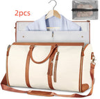 Large Capacity Travel Duffle Bag Women's Handbag Folding Suit Bag Waterproof Clothes Totes Gronata