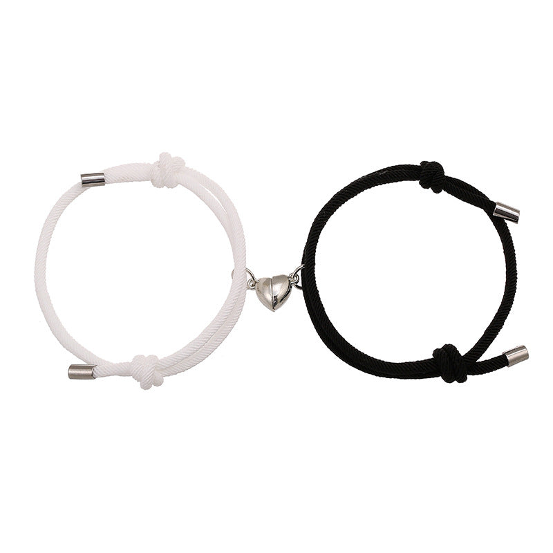 Simple Nylon Love Magnetic Bracelet Gronata
