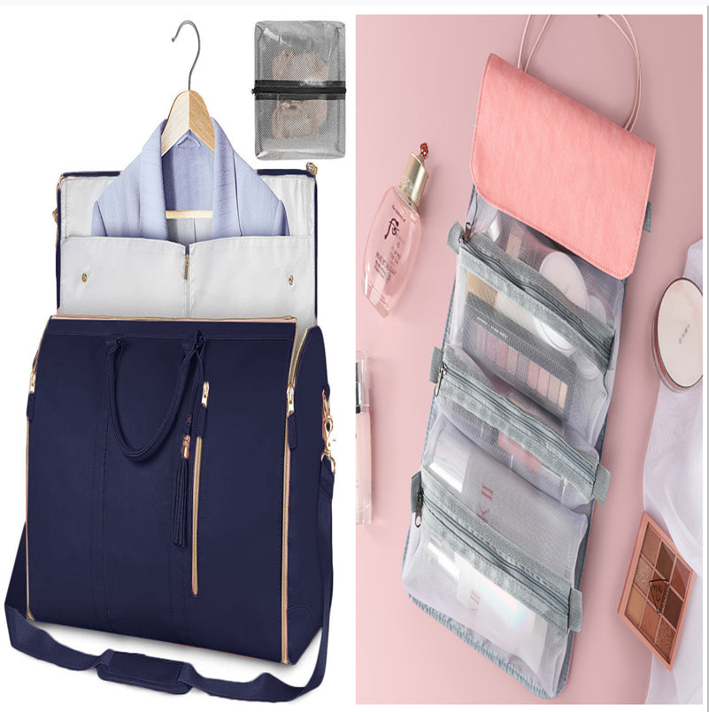 Large Capacity Travel Duffle Bag Women's Handbag Folding Suit Bag Waterproof Clothes Totes Gronata