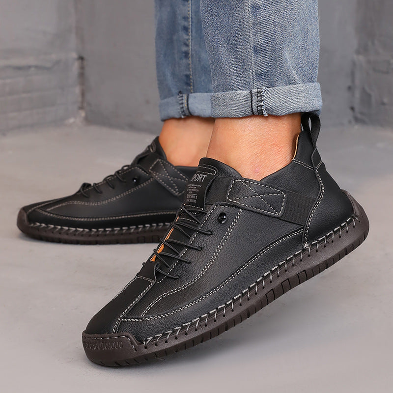 Leather Boots For Outdoor Casual Wear Available In Large Sizes For Both Gronata