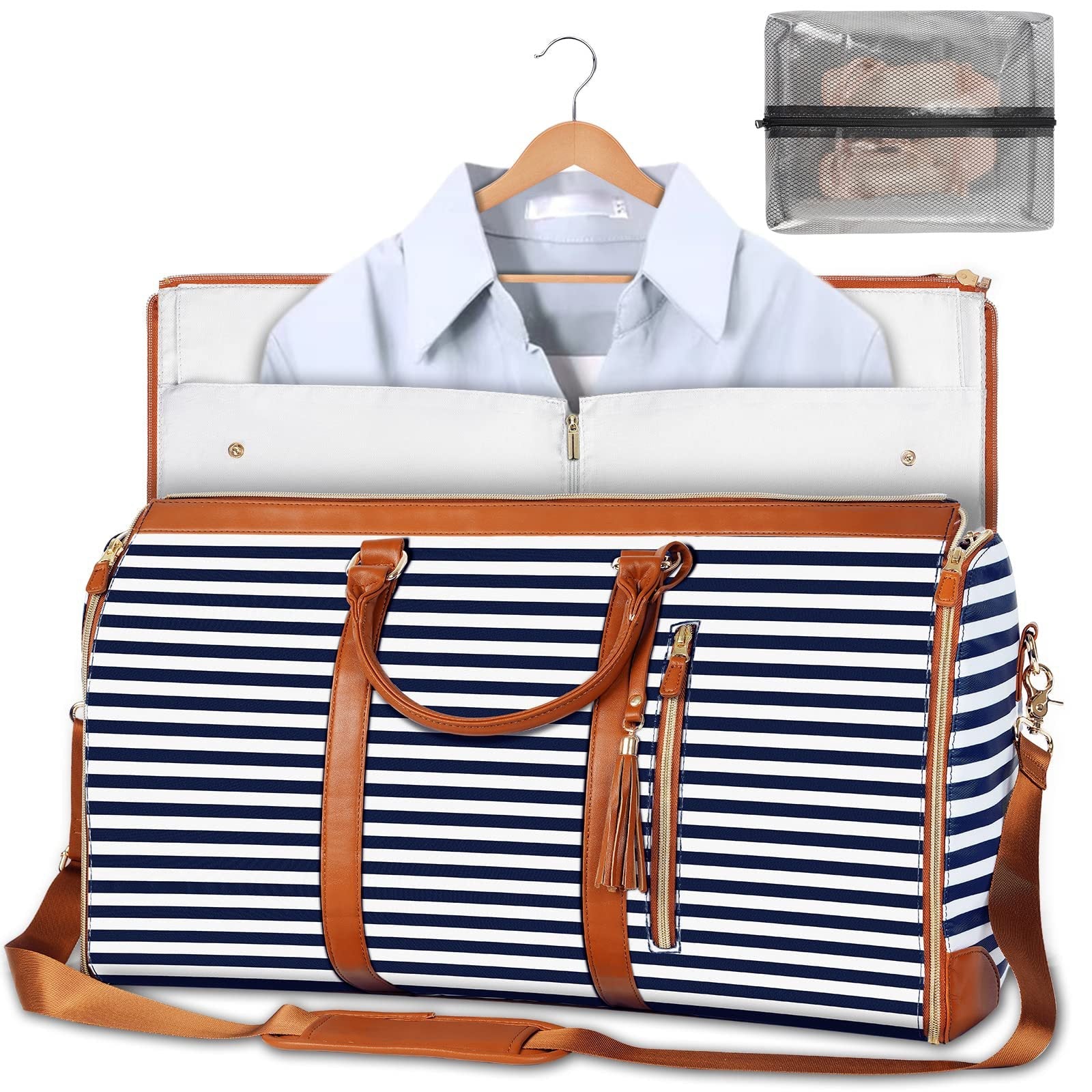 Large Capacity Travel Duffle Bag Women's Handbag Folding Suit Bag Waterproof Clothes Totes Gronata