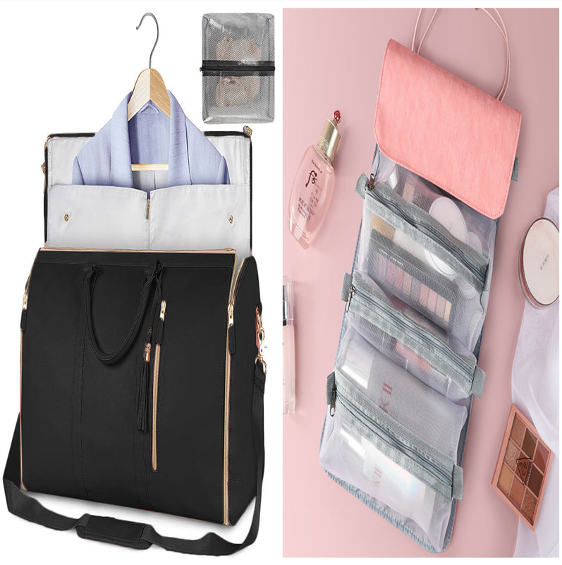 Large Capacity Travel Duffle Bag Women's Handbag Folding Suit Bag Waterproof Clothes Totes Gronata