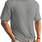 Casual Versatile Solid Color Men's Summer T-shirt Gronata