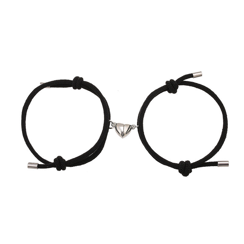 Simple Nylon Love Magnetic Bracelet Gronata