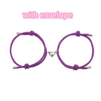 Simple Nylon Love Magnetic Bracelet Gronata