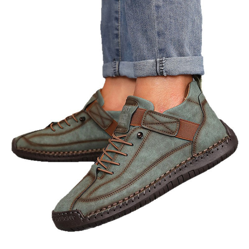 Leather Boots For Outdoor Casual Wear Available In Large Sizes For Both Gronata