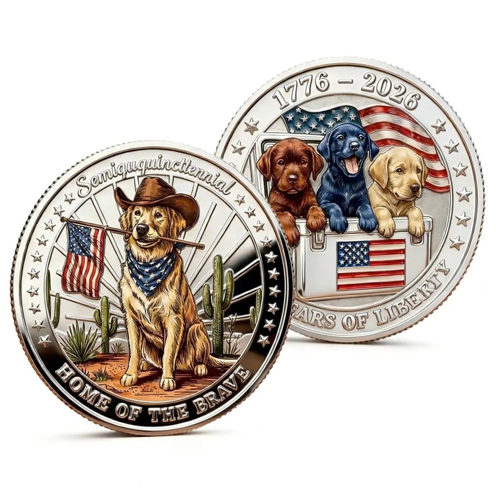 3D Embossed 250th Anniversary Commemorative Coin Gronata
