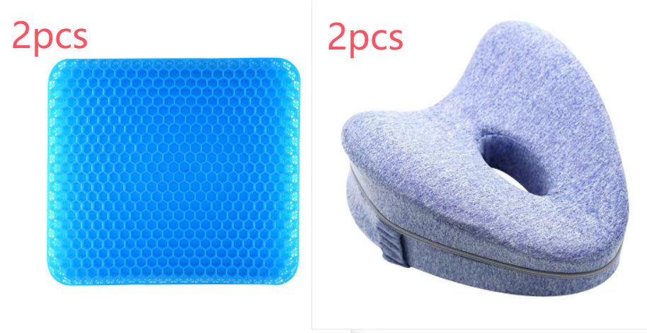 Heart-shaped Memory Foam Leg Pillow Contour Legacy Leg Pillow Gronata