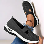 Mesh Flats Shoes Fashion Breathable Non-slip Soft Bottom Casual Shoes For Women Gronata