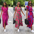 Women's Fashionable Printed Beach Dress Gronata