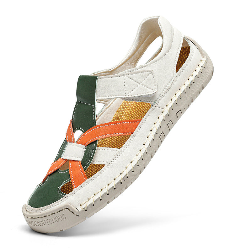 New Roman-style Flat Woven Soft-soled Lightweight Gronata